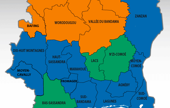 COTE-IVOIRE_Election-Carte