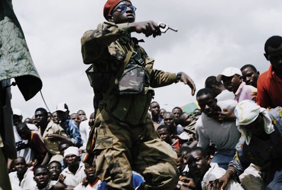 Soldat rebelle en Côte d'Ivoire