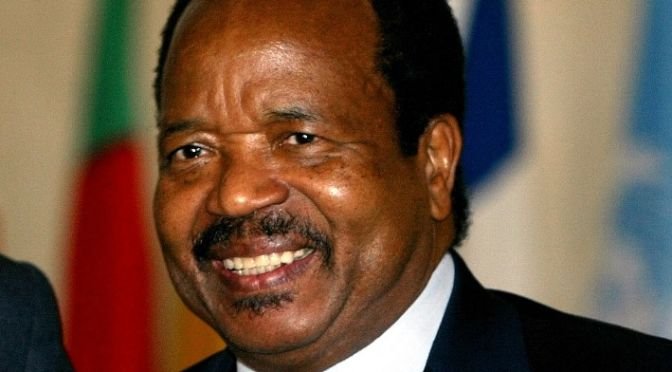 Paul Biya president of Cameroon