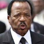 Cameroon's President Paul Biya reacts during the leaving ceremony for Pope Benedict XVI at the airport in the capital Yaounde | Diaspora Ivoirienne Diaspora Ivoirienne | Ivoiriens de l'étranger