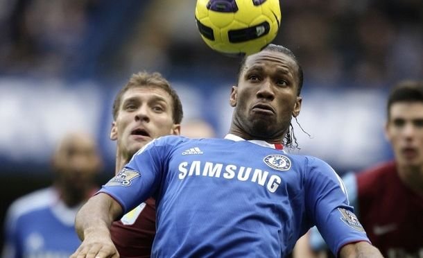 Didier Drogba a joué son premier match avec Chelsea