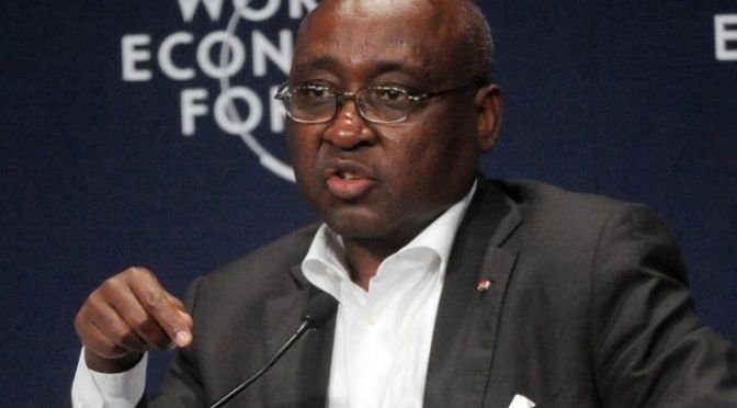 Le président du groupe de la BAD, Donald Kaberuka à Abidjan