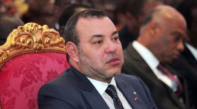 Le roi Mohammed VI du Maroc