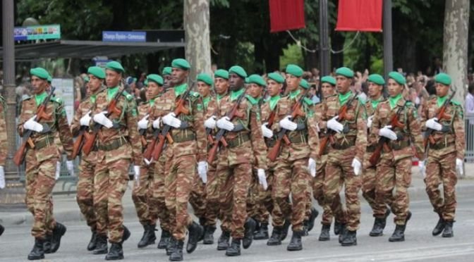 force militaire mauritanienne en Côte d’Ivoire