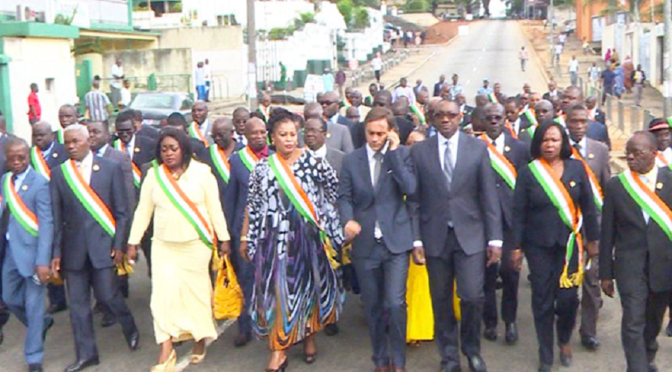 marche des députés ivoiriens