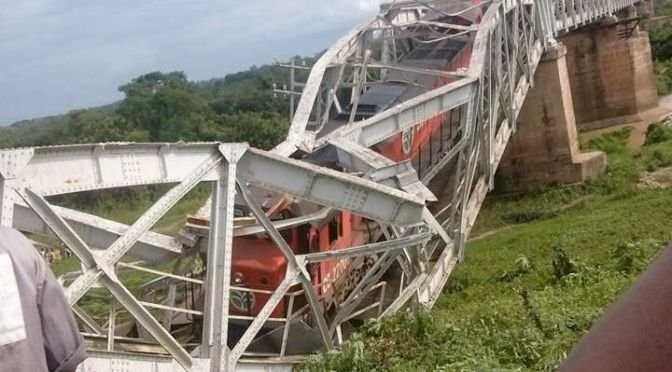 Un pont ferroviaire s’écroule dans le Centre ivoirien